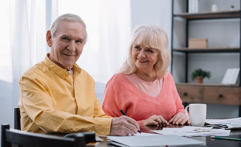 senior couple with documentation ssi eligibility requirements