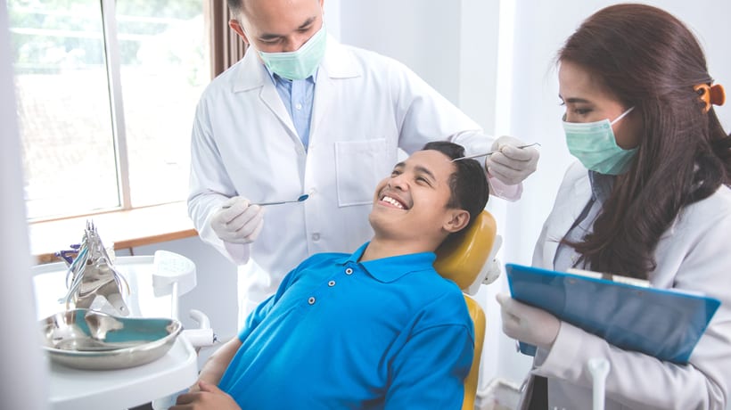 patient with doctor and nurse medicaid optional benefits