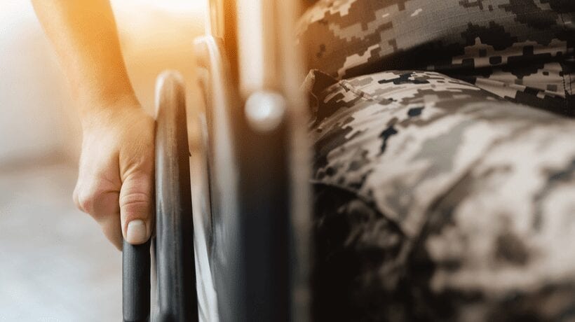 woman in a wheelchair disability extension