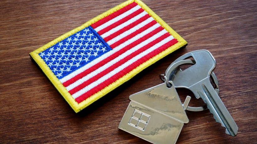 house key us flag eligibility va home loans